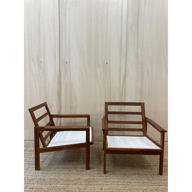 Set of Teak Lounge Chairs by Illum Wikkelsø for Eilersen Møbler, 1960s For Sale - Image 15 of 17