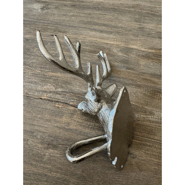 Deer Head Door Knocker For Sale - Image 4 of 4