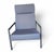 Light Grey High Back Armchair by Gijs van der Sluis For Sale - Image 7 of 8