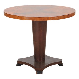 Carrie Bradshaw's Screen Used Burlwood Round Center Table For Sale