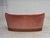 Three-Seater Danish Curved Sofa in Pink Furniture Velour, 1970s For Sale - Image 13 of 18