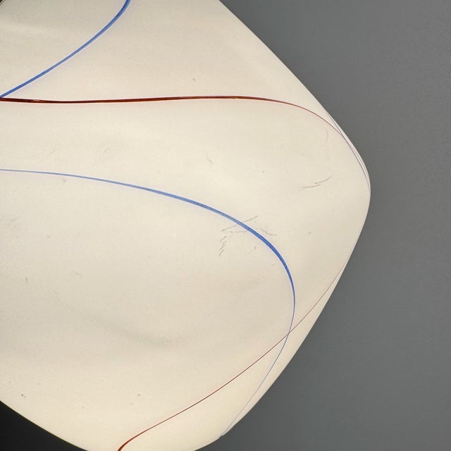 Mid-Century Modern Mid-Century Modern Murano Glass Drop Pendant Light from Stilnovo, Italy, 1960s For Sale - Image 3 of 10