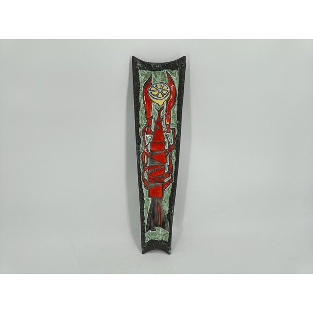 Vintage Ceramic Lobster Wall Decor, 1960s For Sale - Image 3 of 11