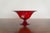 Glass Vintage Ruby Red Murano Art Glass Footed Compote With Applied Grapes For Sale - Image 7 of 11