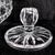 1950s Unmarked Large Cut Crystal Biscuit Jar With Lid For Sale - Image 4 of 5