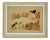 Louis Icart, Scared, Hand Coloured Etching, 1920s, Framed For Sale