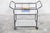 Black Vintage Serving Trolley attributed to Tjerk Reijenga for Pilastro, 1980s For Sale - Image 8 of 9