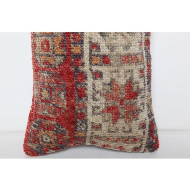 Handmade Tribal Rug Pillow Cover -12'' X 20'' For Sale In Tampa - Image 6 of 11