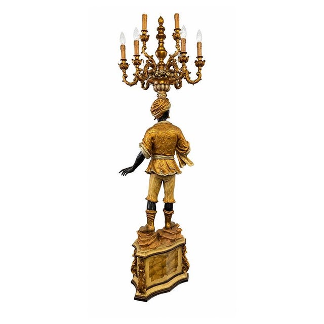 6-Light Floor Lamp from Moretto Veneziano, 1980s For Sale - Image 6 of 6