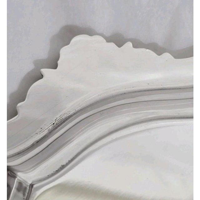 Mid-Century Sterling Silver Tray Salver from Adie Brothers, Birmingham, 1947 For Sale - Image 6 of 18