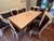 Italian Dining Table and 6 Chairs For Sale - Image 4 of 5