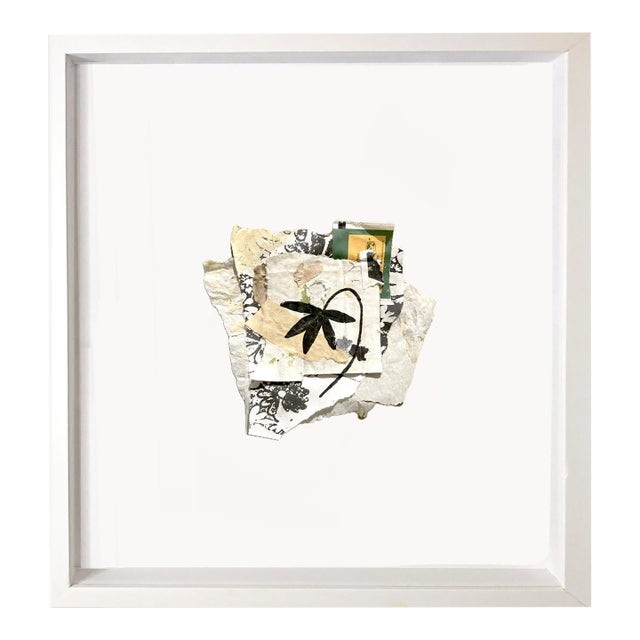 Centered Mid-Century Modern Collage, Framed For Sale