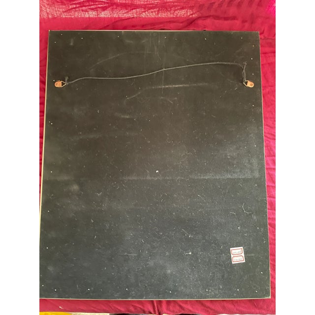 1960s Vintage Lava Stone Cloisonné Painting Pair, Gold Wire Inlay With Birds & Floral For Sale - Image 5 of 9