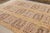 Mid-Century Modern Rug & Kilim’s Scandinavian-Inspired Geometric Golden-Yellow Gray Wool Rug For Sale - Image 3 of 8