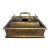 Huge Antique 1800's French Boulle Gilt Bronze Wood Marquetry Dual Inkwell Stand For Sale