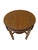 Brown Art Deco Amsterdamse School Round Side Table, 1920s For Sale - Image 8 of 10