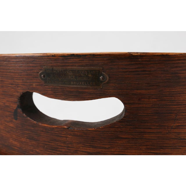 English Swivel-Base Captain Desk Chair, 1850s For Sale - Image 10 of 14