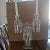 Pair of exquisite Quality Crystal Two arm Candelabras with prism points with such great Clarity PROVENANCE from Spurgeon...