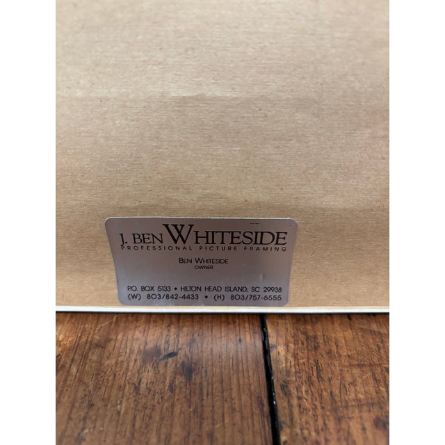 1990s Painting of Flower Man For Sale - Image 5 of 5