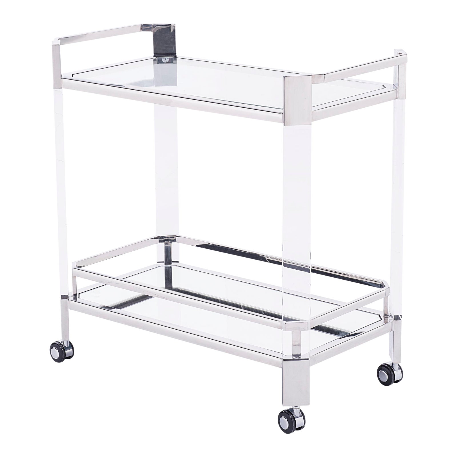 Blink Home Silver Bar Trolley Chairish