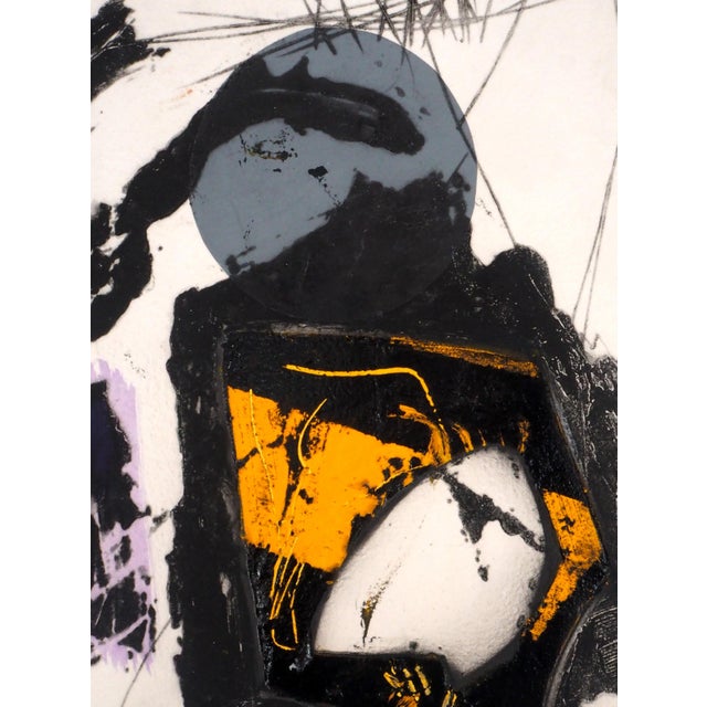 Lionel Perrotte, Yellow, Original Etching For Sale - Image 3 of 9