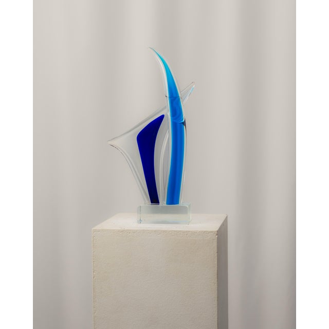 1980s Murano Glass Sculpture from Stefano Toso, 1980 For Sale - Image 5 of 5
