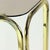 High Side Table in Metal with Glass Top, Former Czechoslovakia, 1970s For Sale - Image 9 of 9