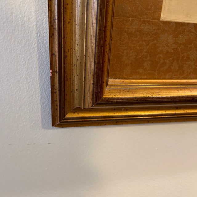 Purple Early 20th Century Framed Asian Ancestral Painting on Silk For Sale - Image 8 of 12