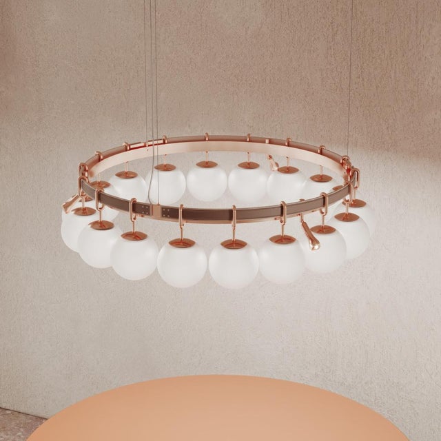 Pearl Suspension Lamp by Creativemary For Sale - Image 15 of 16
