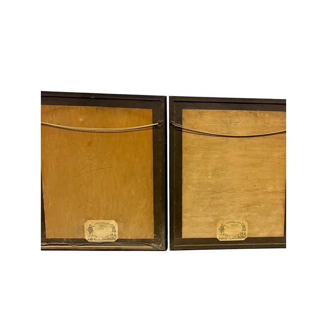 Antique Pair of English Game Bird Sporting Hand Colored Engravings in Ebonized Frames For Sale - Image 12 of 18
