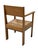 Art Deco Dutch Oak Armchair by J.A. Muntendam for L.O.V. Oosterbeek, 1920s For Sale - Image 3 of 12