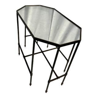 Barnes Iron Octagon Side Table For Sale