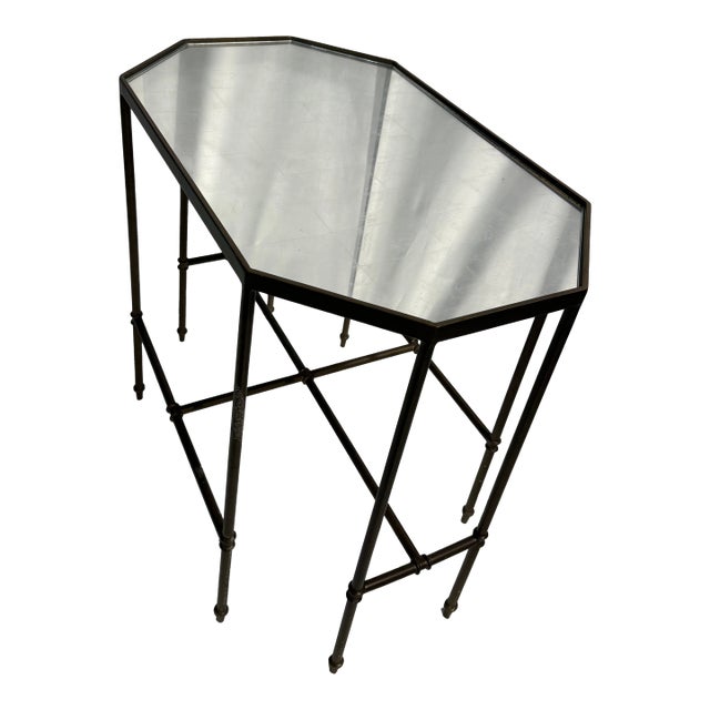 Barnes Iron Octagon Side Table For Sale