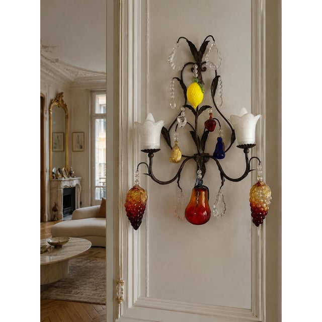 Vintage Murano Wall Sconce, 1960s For Sale - Image 13 of 14