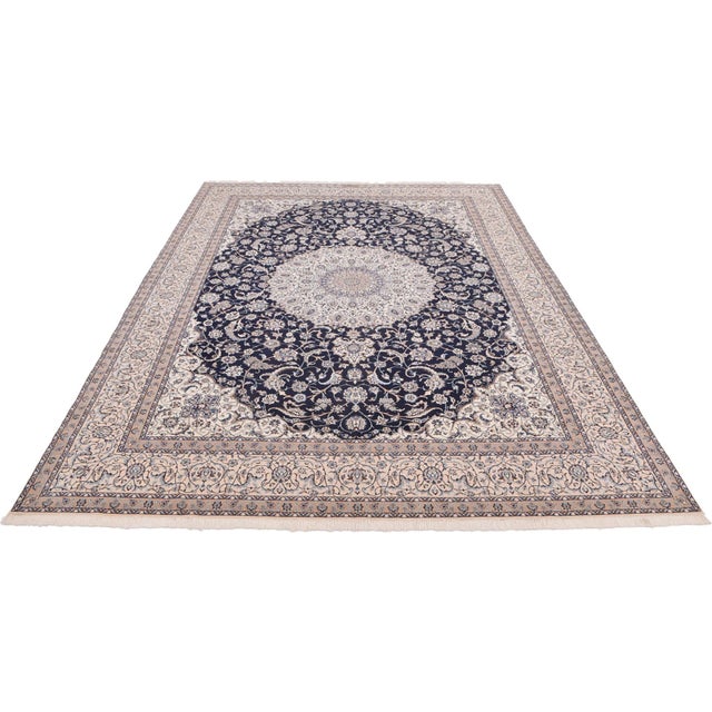 Nain rug 301 x 409 cm | knot density: approx. 900.000 knots/m² | material: 100% virgin wool with silk and cotton | size:...
