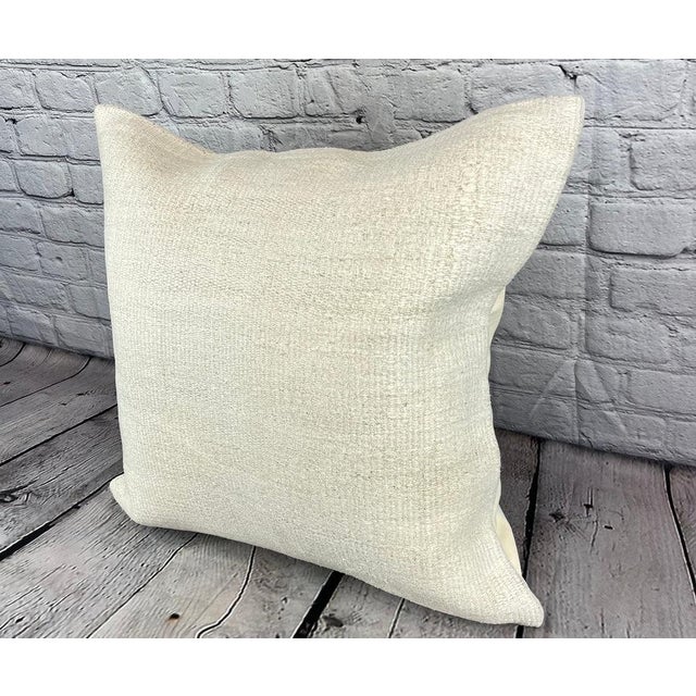 Vintage Pillow Case Turkish Hemp Pillow Decorative Hemp Pillow Dry cleaning only. PILLOW INSERT IS NOT INCLUDED
