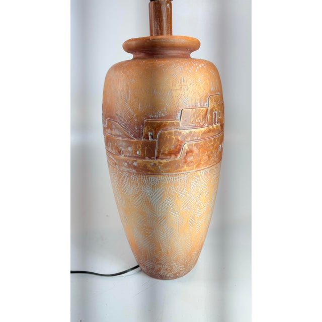 1980s 1980's Casual Lamps of California Southwestern Style, Pueblo Village Design For Sale - Image 5 of 12