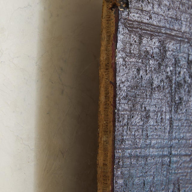 Alessandro Bonato, Abstract Acrylic on Wood Painting, 1971 For Sale - Image 11 of 11