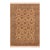 Art Nouveau Inspired 1990's Pak-Persian Beige/Green Wool Rug - 6'1'' X 9'9'' For Sale