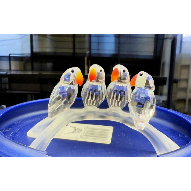 Statuetta Baby Lovebirds by Swarovski, 2000s For Sale - Image 4 of 14