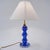 1920`s Italian Antique Murano Glass Table Lamp, Handblown Cobalt Blue Crystal, Attributed to Barovier & Toso Style - Rewired For Sale - Image 6 of 14