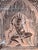 Early 20th Century Vintage Thai Relief Rubbing Apsara Dancer Framed Wall Art 20x25 For Sale - Image 5 of 9