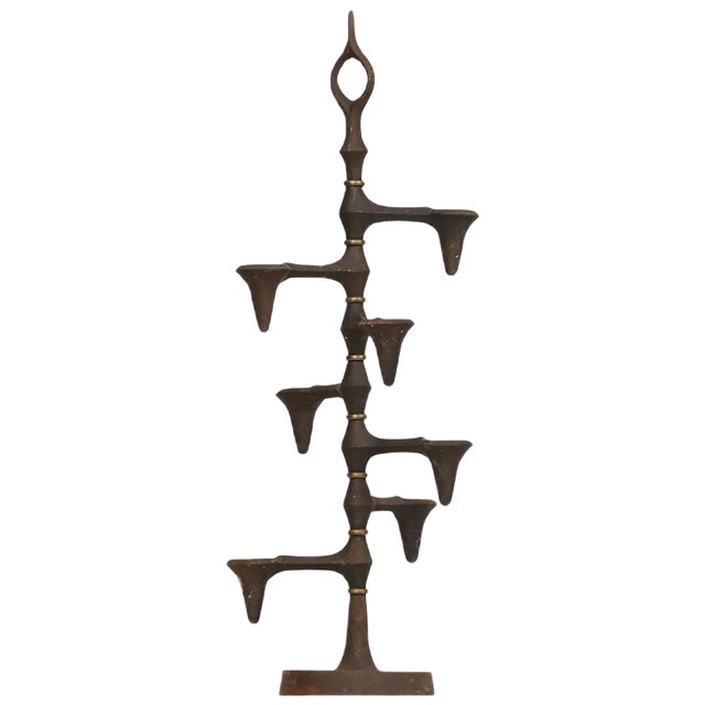 Danish Candle Holder by Jens Harald Quistgaard For Sale