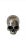 Exceptional Contemporary Folk Art .999 Silver Sculptural Skull Paperweight, one of a kind. A finely crafted .999 silver...