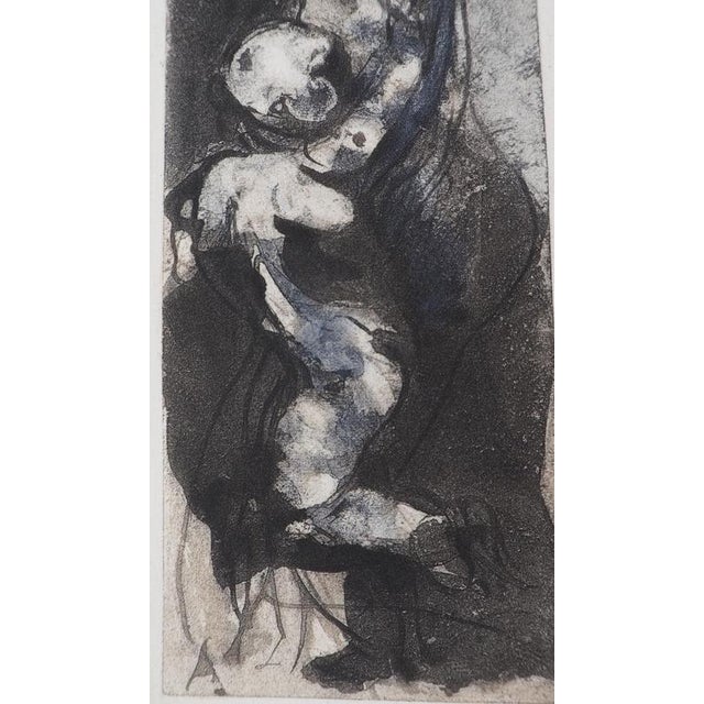 After Auguste Rodin, Nude, Maternal Love, Engraving For Sale - Image 5 of 6