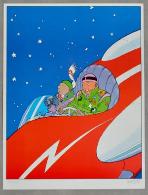Moebius, The Star, Screenprint