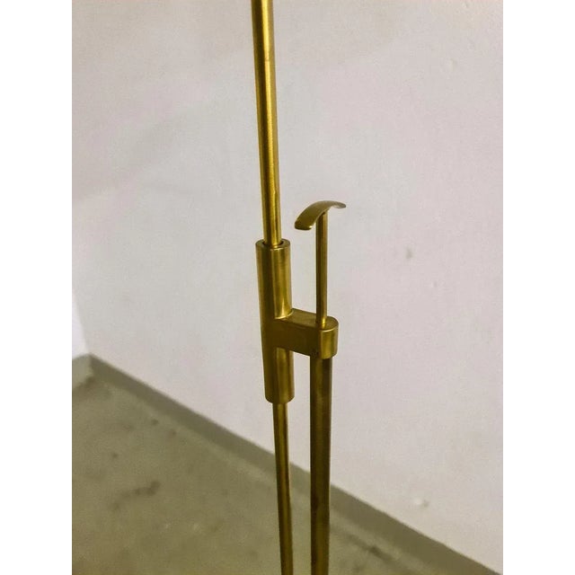 Metal Mid-Century Brass Floor Lamp from Falkenbergs Belysning, Sweden, 1960s For Sale - Image 7 of 12