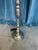 1940s Pair of Neo Classical Style Nickel Plated Floor Lamps For Sale - Image 5 of 12