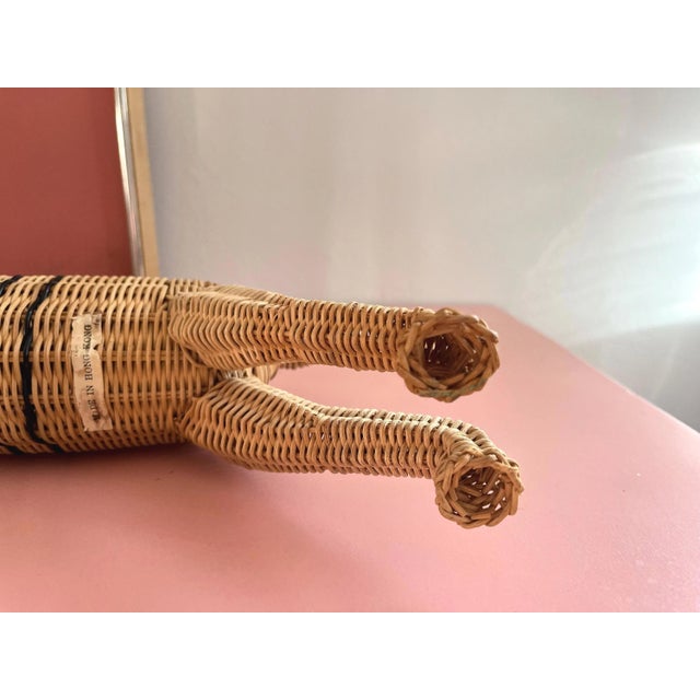 1970s Wicker Reindeer For Sale - Image 12 of 17