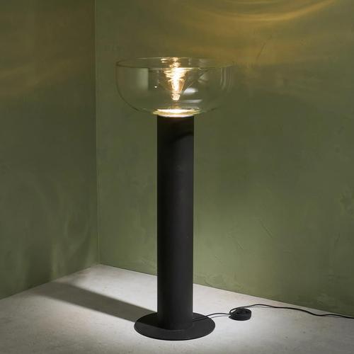 Black Aella Floor Lamp by Renato Toso and Noti Massari for Leucos, Italy, 1968 For Sale - Image 8 of 11